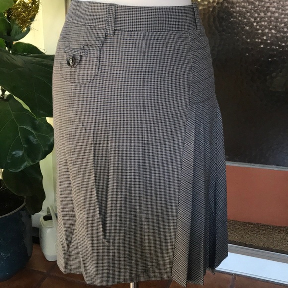 Dolce & Gabbana Houndstooth Pleated Skirt D&G - Picture 3 of 8